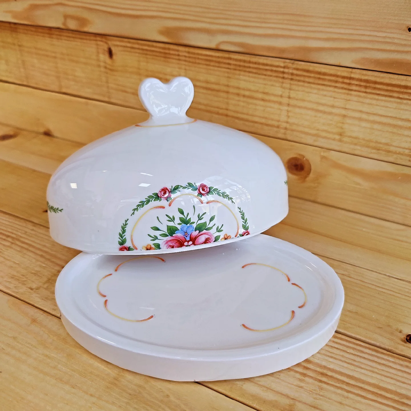 کره خوری دو تکه چینی