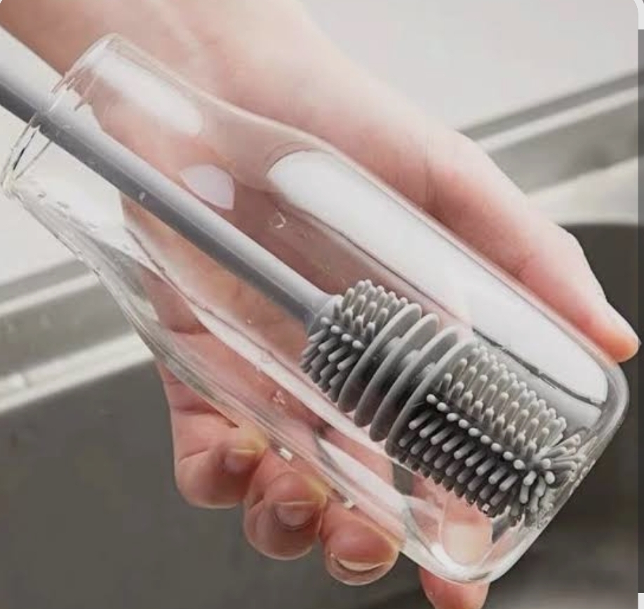 برس شستشوی بطری و لیوان سیلیکونی خارجی