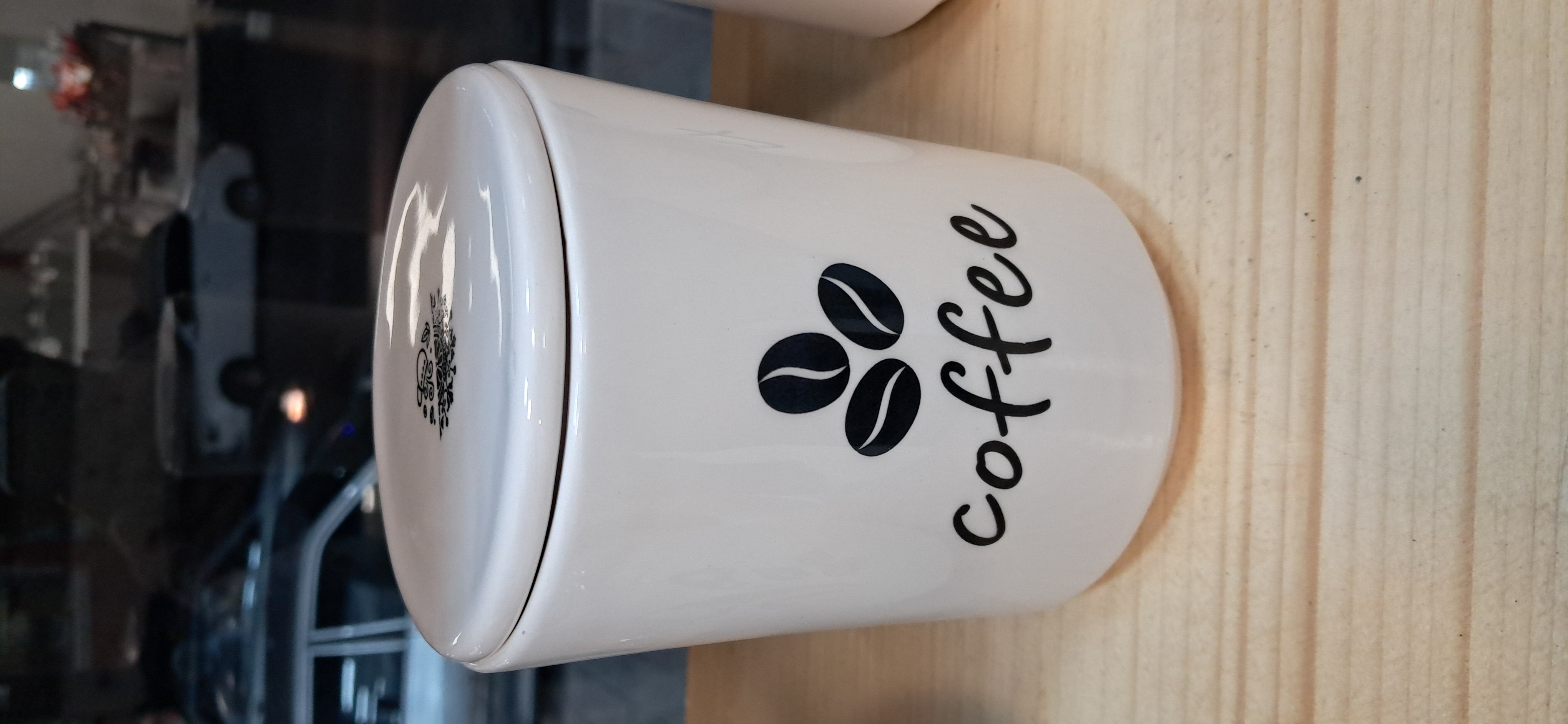 ست شش تکه پا سماوی و جا ادویه سرامیکی